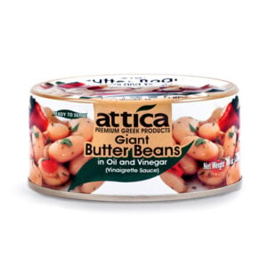 Attica Beans - Giant Butter Beans In Oil & Vinegar 6/10 Oz