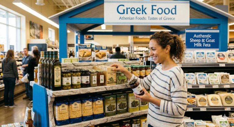 How Grocery Stores Can Build a Strong Greek Food Section