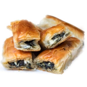Athenian Foods Baked Spinach Puff Baked - 6oz (36 Count, 3 Trays Of 12)