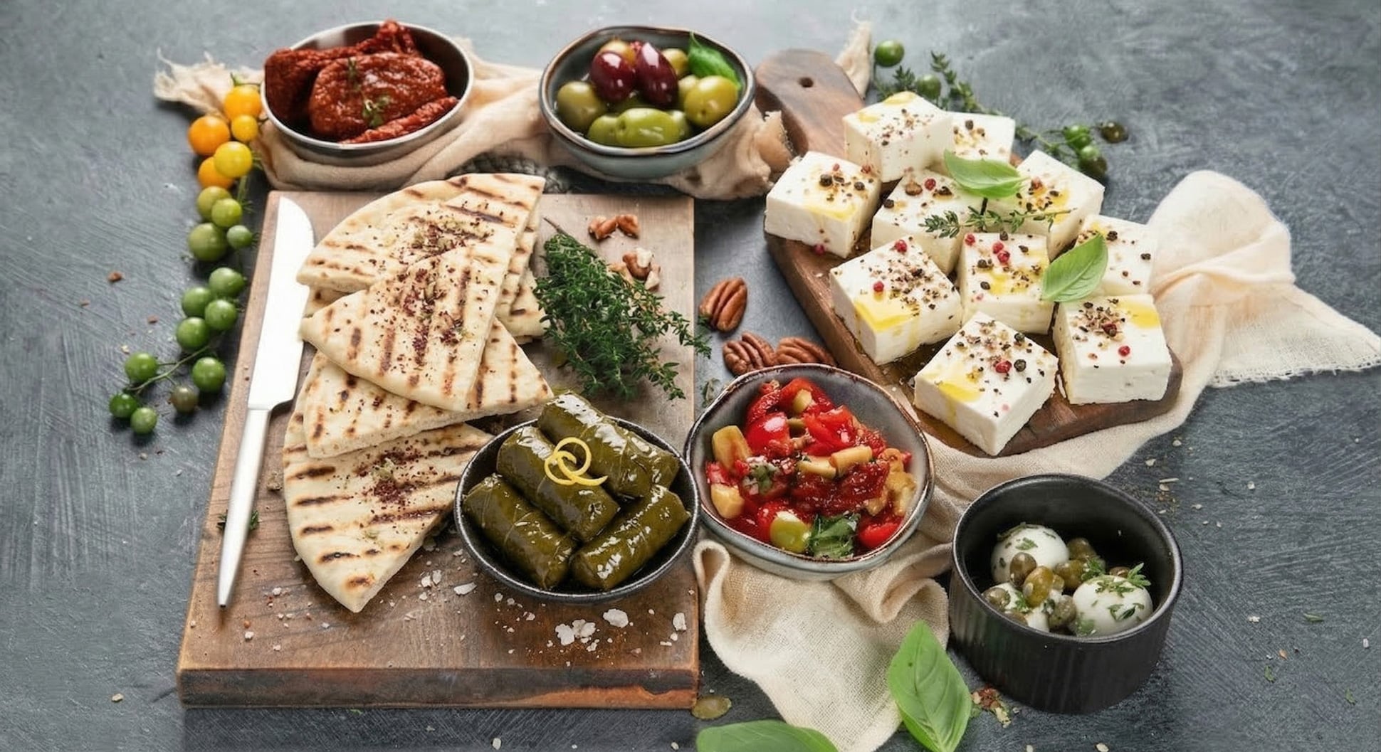 Greek Meze Board