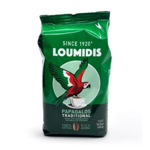 Papadopoulos Trad Greek Papagalos Coffee 12/16 Oz