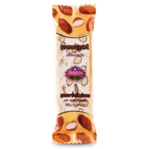 Jannis Nougat Bar W/ Almonds 20/50g