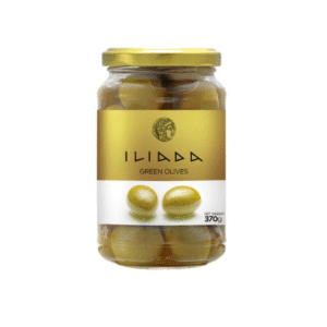 Iliada Green Olives (Jar) 12/370 Gr