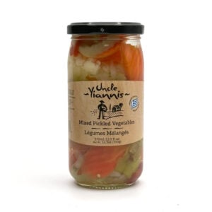 Uncle Yannis Pickled Mixed Vegetable Jar 370 ml