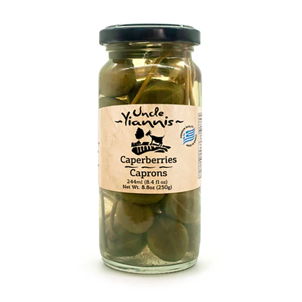 Uncle Yiannis Caperberries 244 Ml