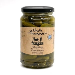 Uncle Yiannis gherkins 370 Ml