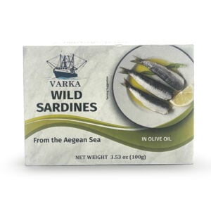 Varka Wild Sardines In Olive Oil 16/100 Gr
