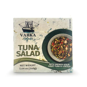 Varka Tuna Salad Smoked W/Lentils (Green) 12/160 G