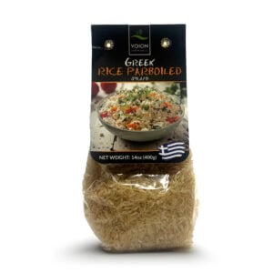 Voion Land Greek Par-Boiled Rice (Pilaf) 12/400 Gr