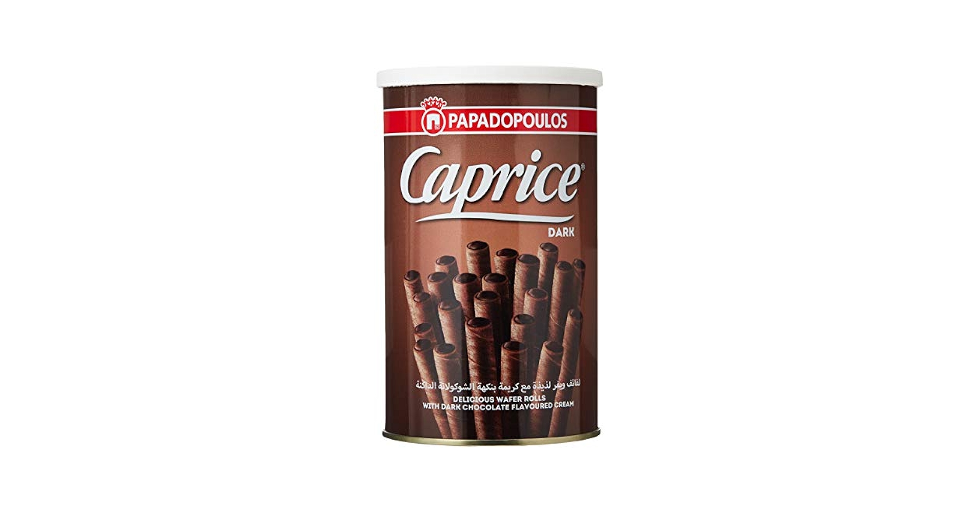 Papadopoulos Caprice Dk Choc Cookies 12/250 Gr